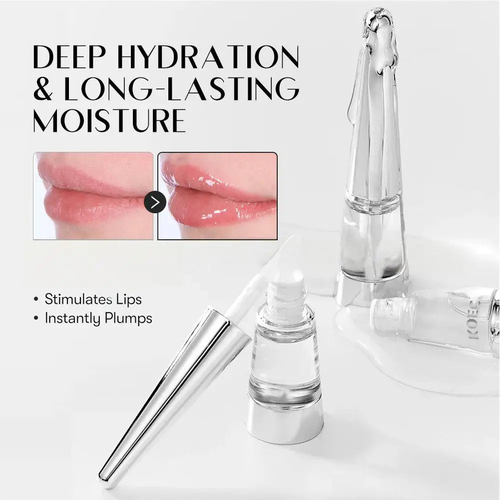 KOEC Lip Moisturizing Essence Deeply Hydration Moisturizing Improve Dull Lip Color Non-sticky Lip Enhancement Essence Skin Care