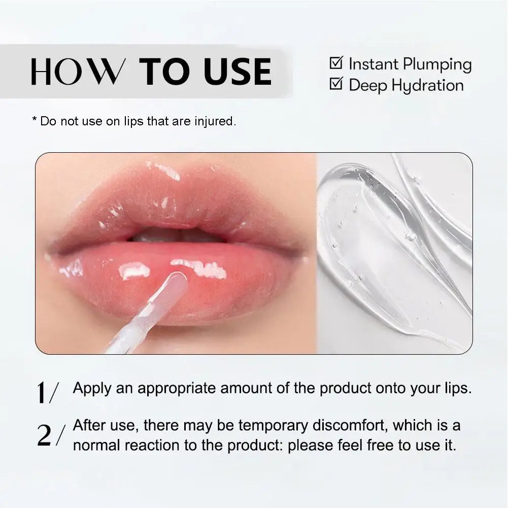 KOEC Lip Moisturizing Essence Deeply Hydration Moisturizing Improve Dull Lip Color Non-sticky Lip Enhancement Essence Skin Care